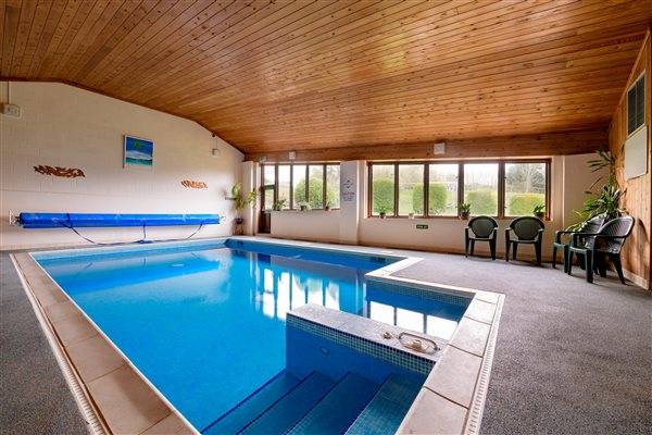 Indoor heated swimming pool